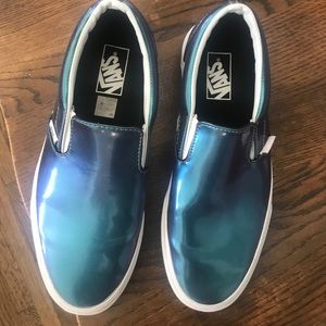 Classic Van's Slip Ons- Metallic